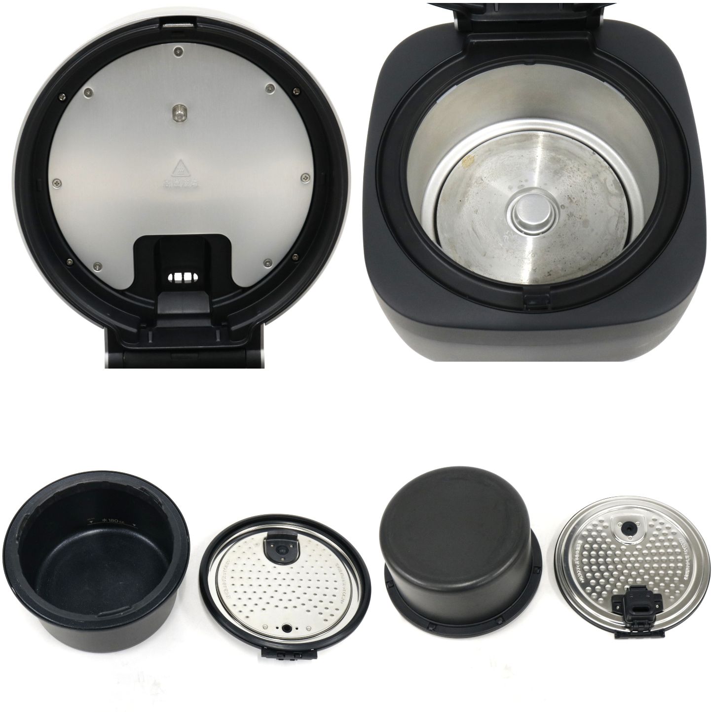 ジャンク] バルミューダ The Gohan K08A 電気炊飯器 3合炊き k08a-bk 