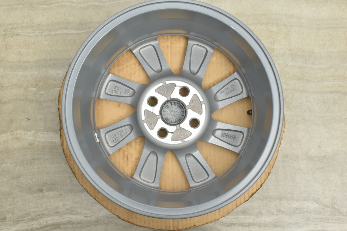新車外し 美品】トヨタ MXPK11 アクア Zグレード 純正 15in 6J +45