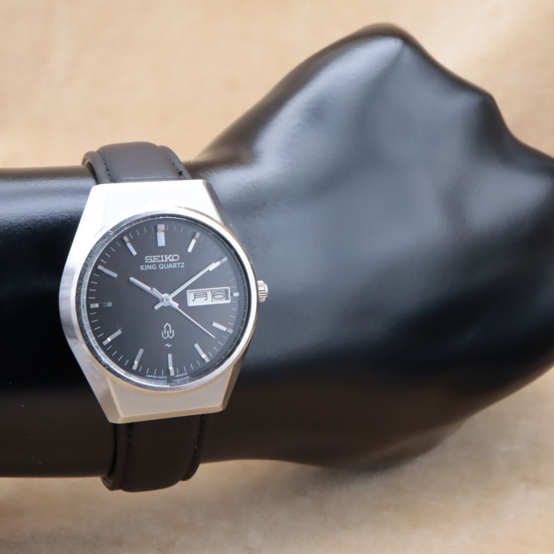 SEIKO 0853-8040 KING QUARTZ セイコー キングクォーツ ブラウン