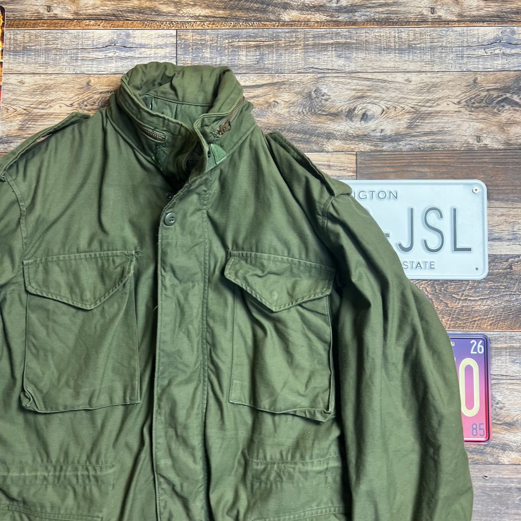 米軍実物 M-65 フィールドジャケット 70s MEDIUM REGULAR アルファ社製