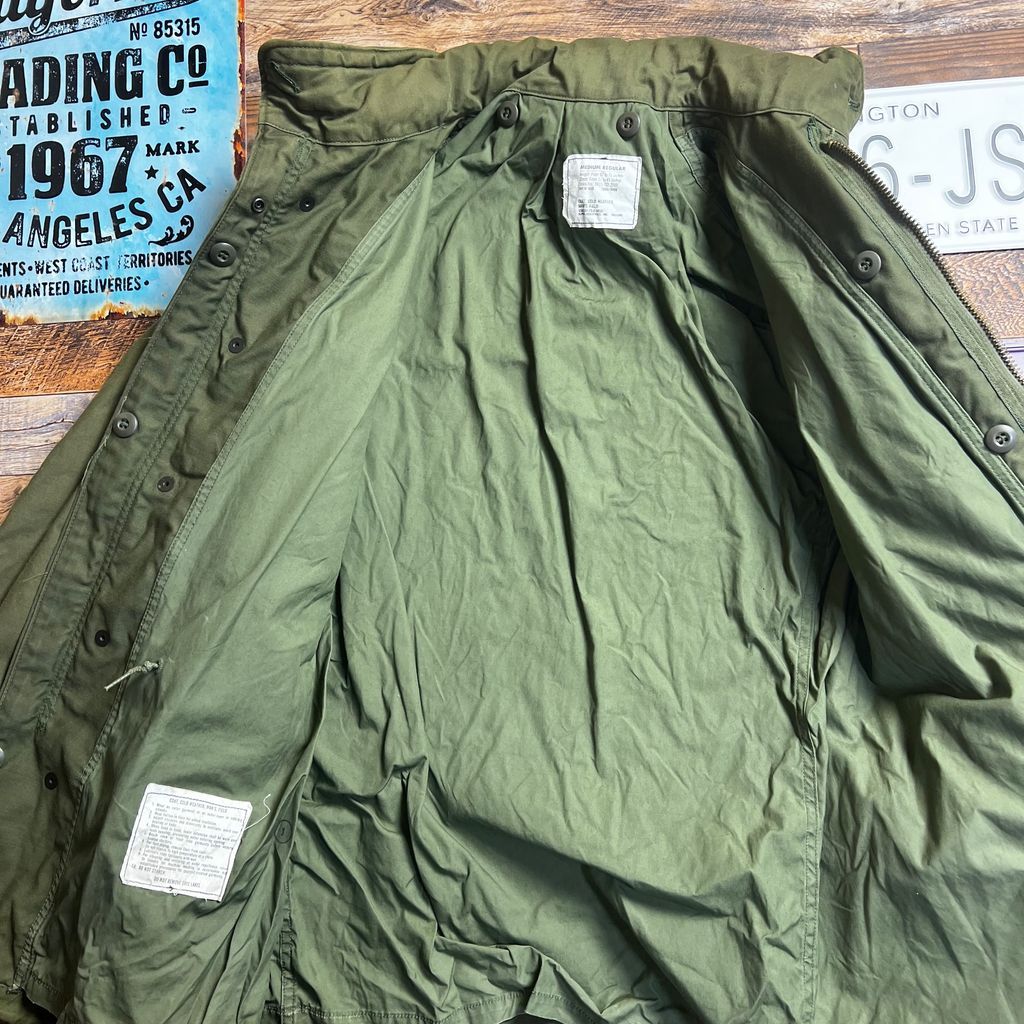 米軍実物 M-65 フィールドジャケット 70s MEDIUM REGULAR アルファ社製