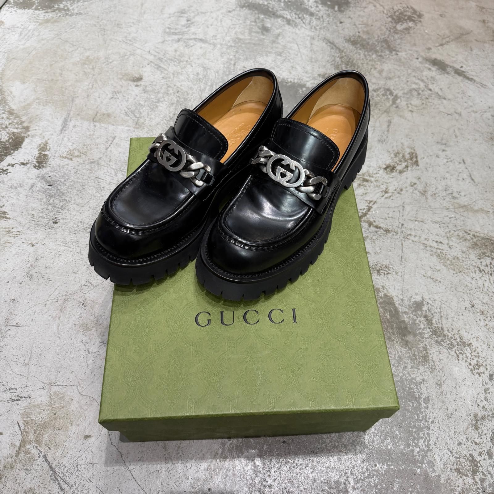GUCCI Interlocking G Chain Loafer インターロッキングGチェーン 