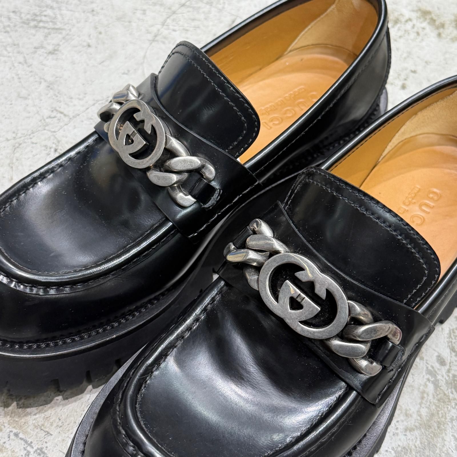 GUCCI Interlocking G Chain Loafer インターロッキングGチェーン