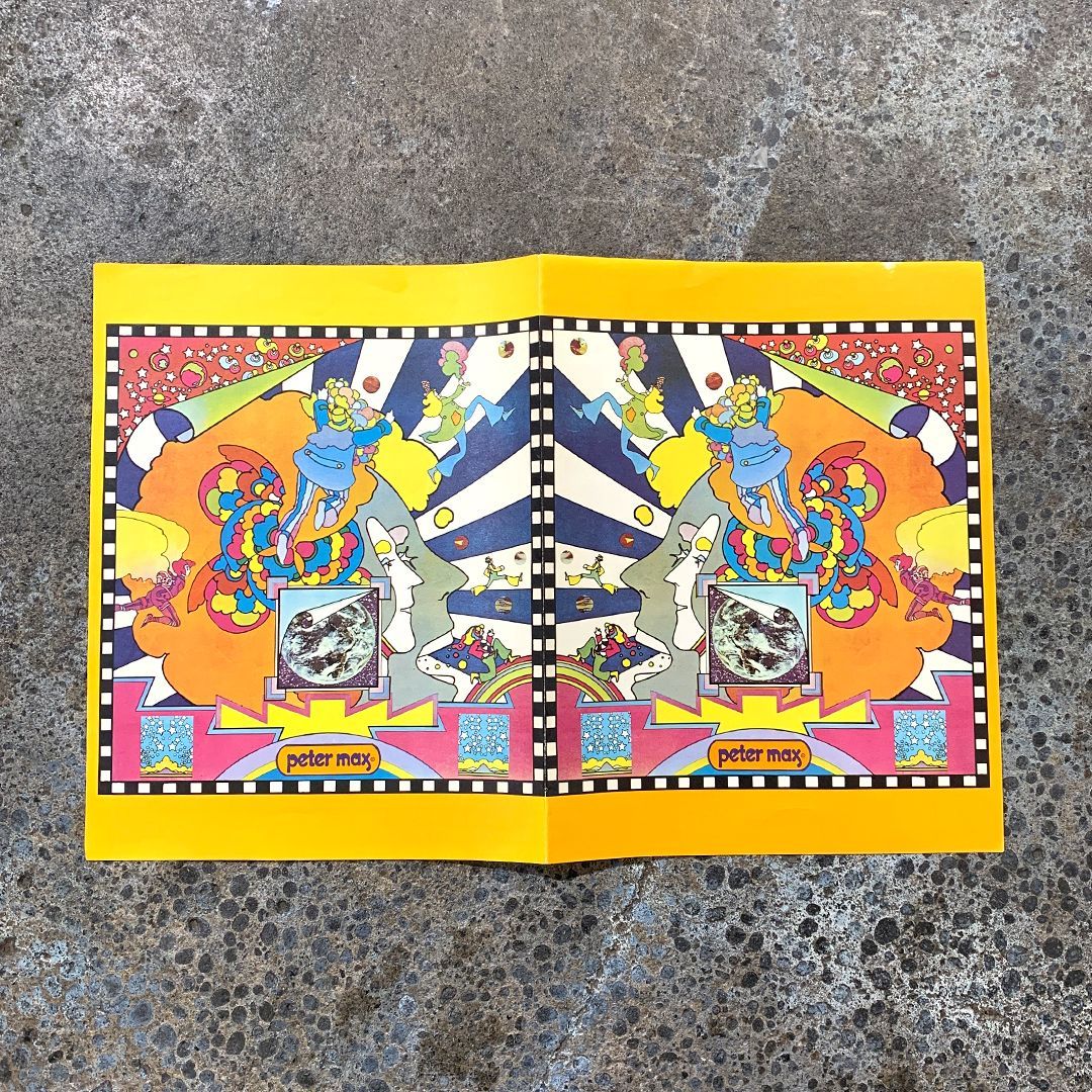 希少・4枚セット】Peter Max（ピーター・マックス）ブックカバー