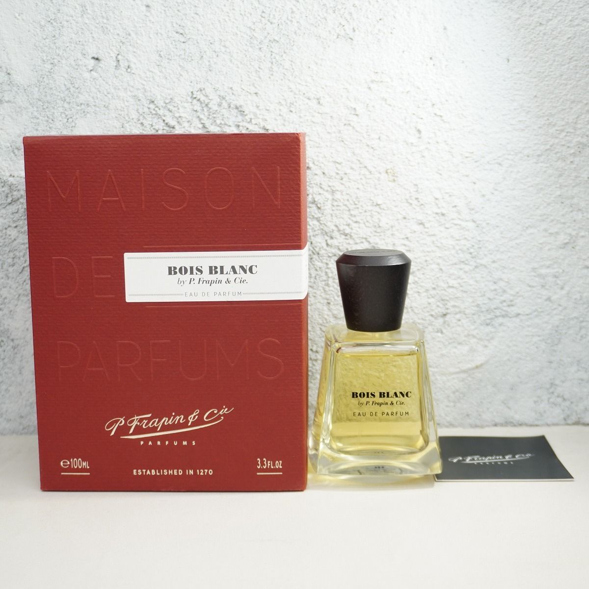 極美品 Frapin フラパン BOIS BLANC ボワ ブラン オードパルファン