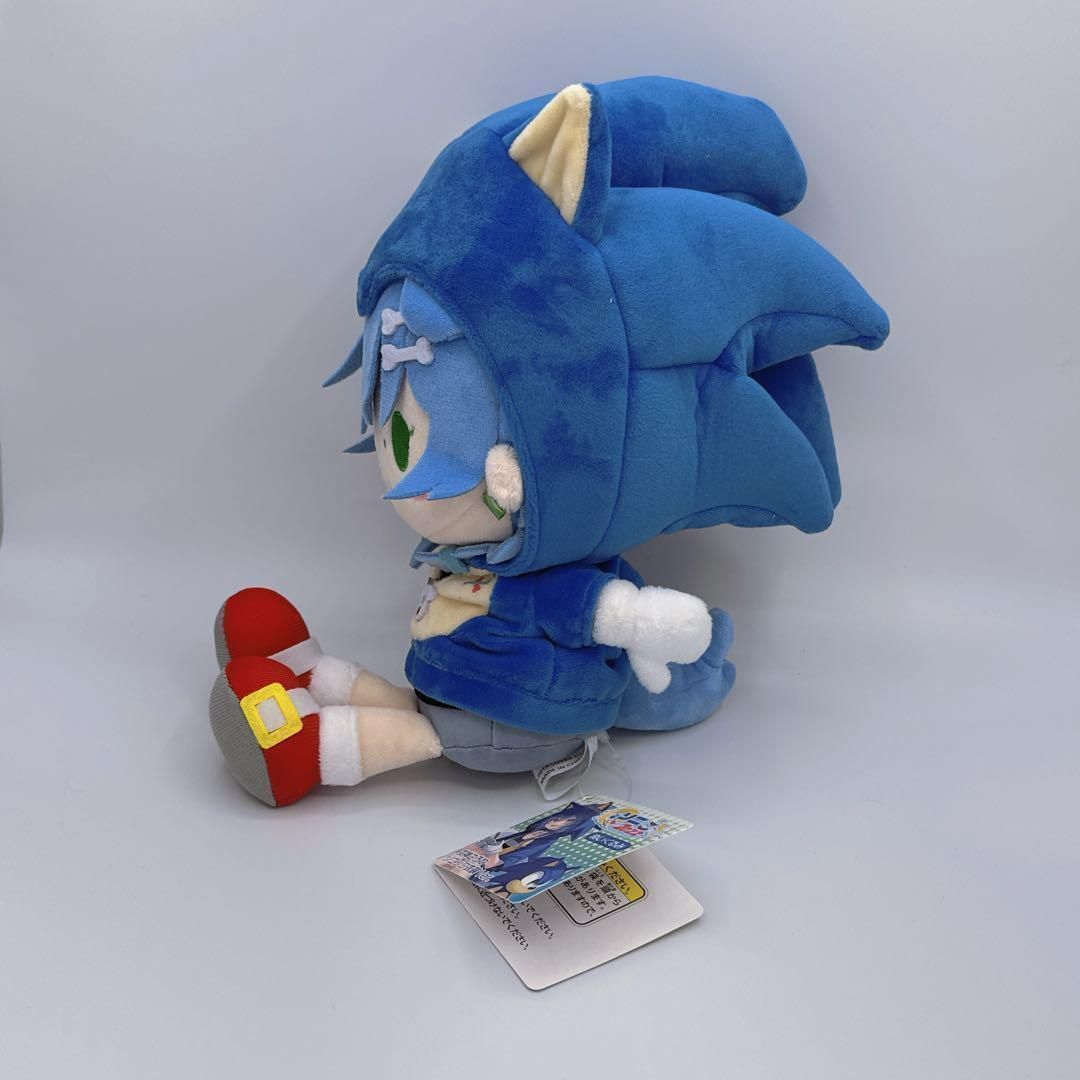 品 戌神ころね ソニック衣装ver. ぬいぐるみ ソニころ2025 ピキピキ音速コラボカフェ hololive production shop