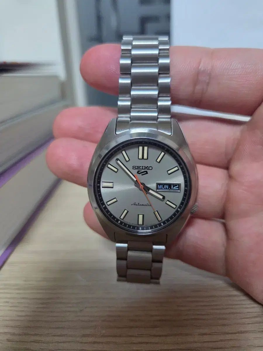 セイコー5 日本産 SRPK91J SNX シャンパン オートマチック時計