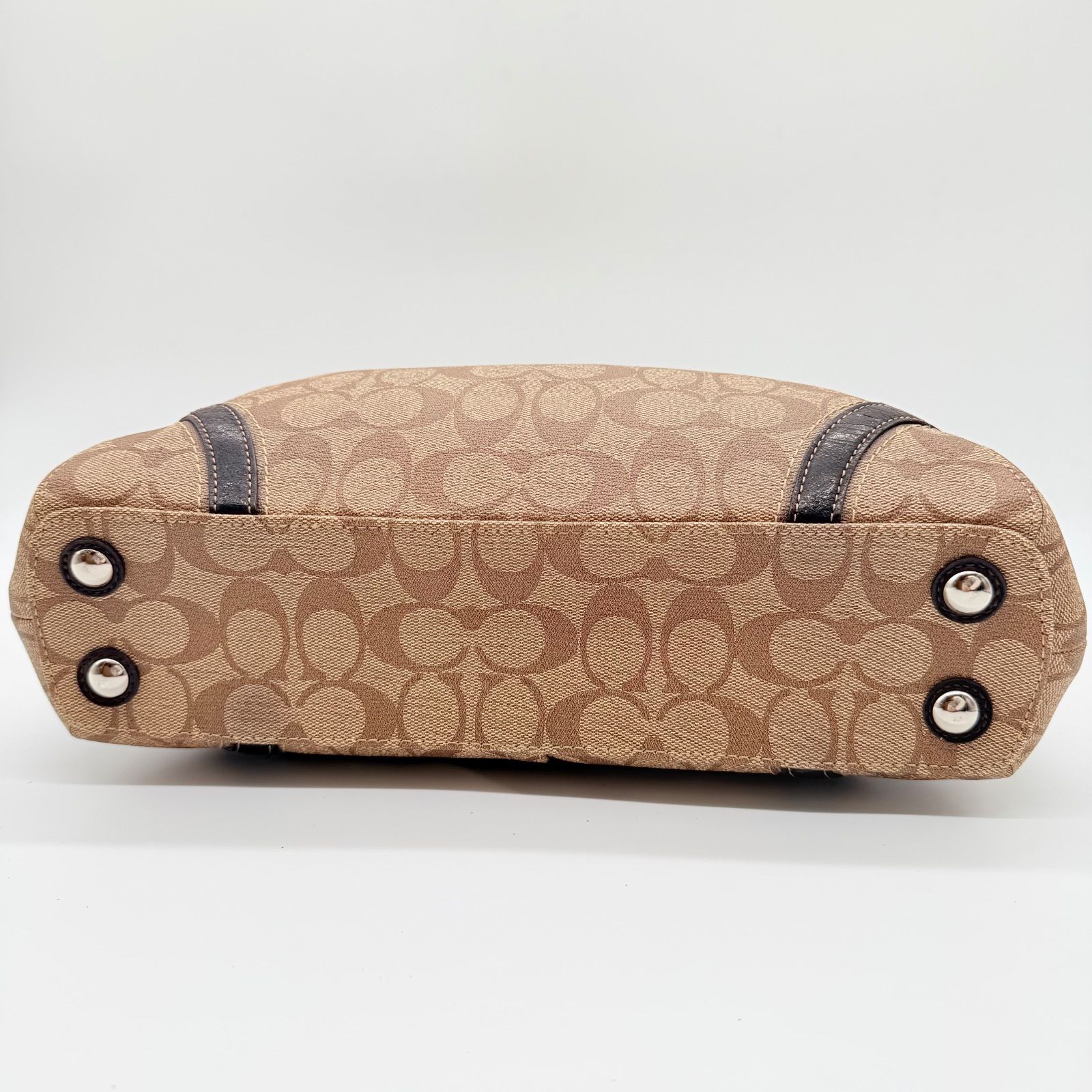 美品】COACH Y2K signature leather tote bag トートバッグ - メルカリ