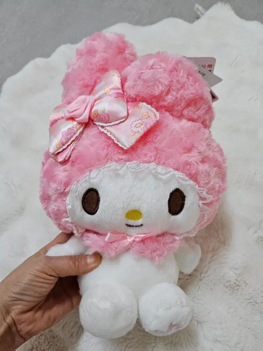 マイメロ マイメロディ マスコット マイ リボンでおそろぬいぐるみ