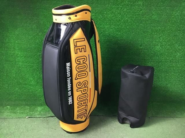 返品OK ゴルフ用品 超 le coq sportif ルコックスポルティフ 9型 差込口の口径22 9センチ