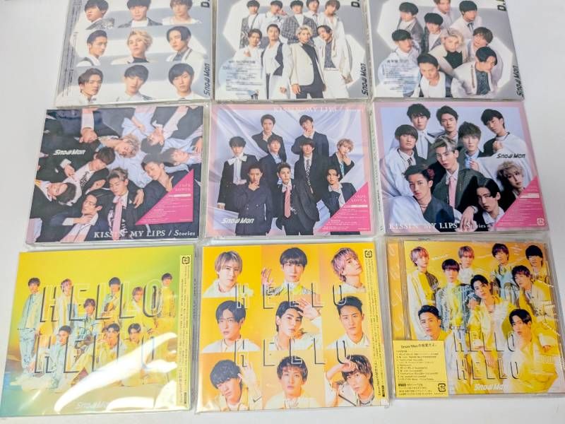 Snow Man シングル CD 3形態 36本セット まとめ売り D.D.~SERIOUS 全て外袋あり SERIOUS