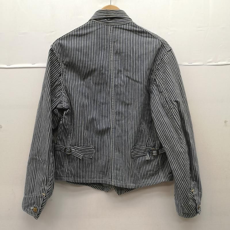 ラウンドハウス 50s 60s ヒッコリー ストライプ エンジニア ジャケット