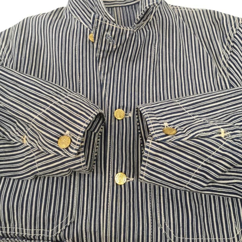ラウンドハウス 50s 60s ヒッコリー ストライプ エンジニア ジャケット