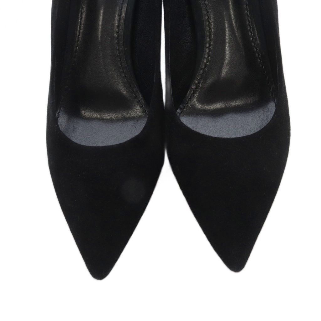 ルイヴィトン LOUIS VUITTON LVロゴ スウェード ポインテッドトゥ