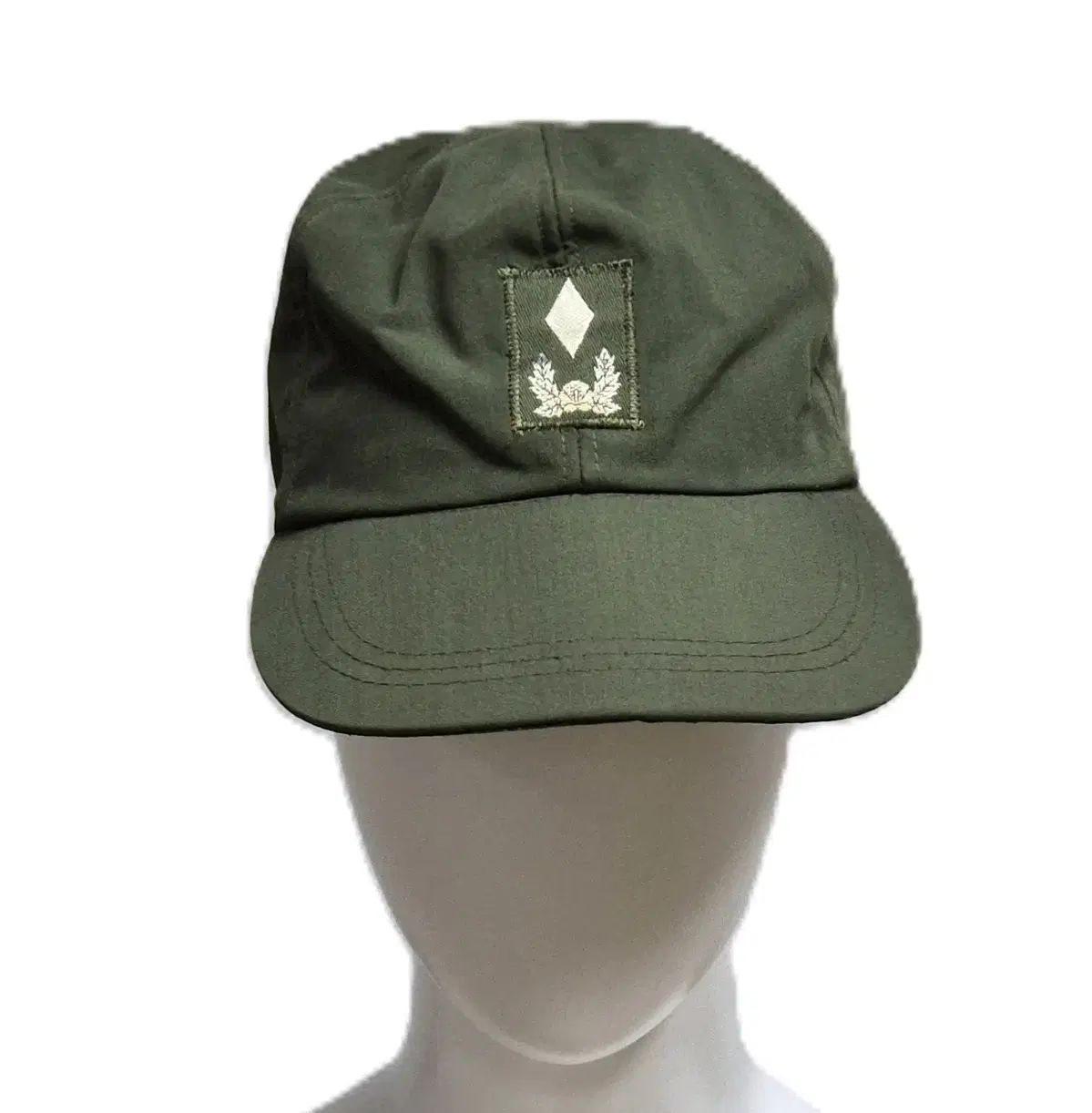ミリタリー 旧モデル 80s 少尉 無地 戦闘キャップ ベースボールキャップ 軍服 (55CM)