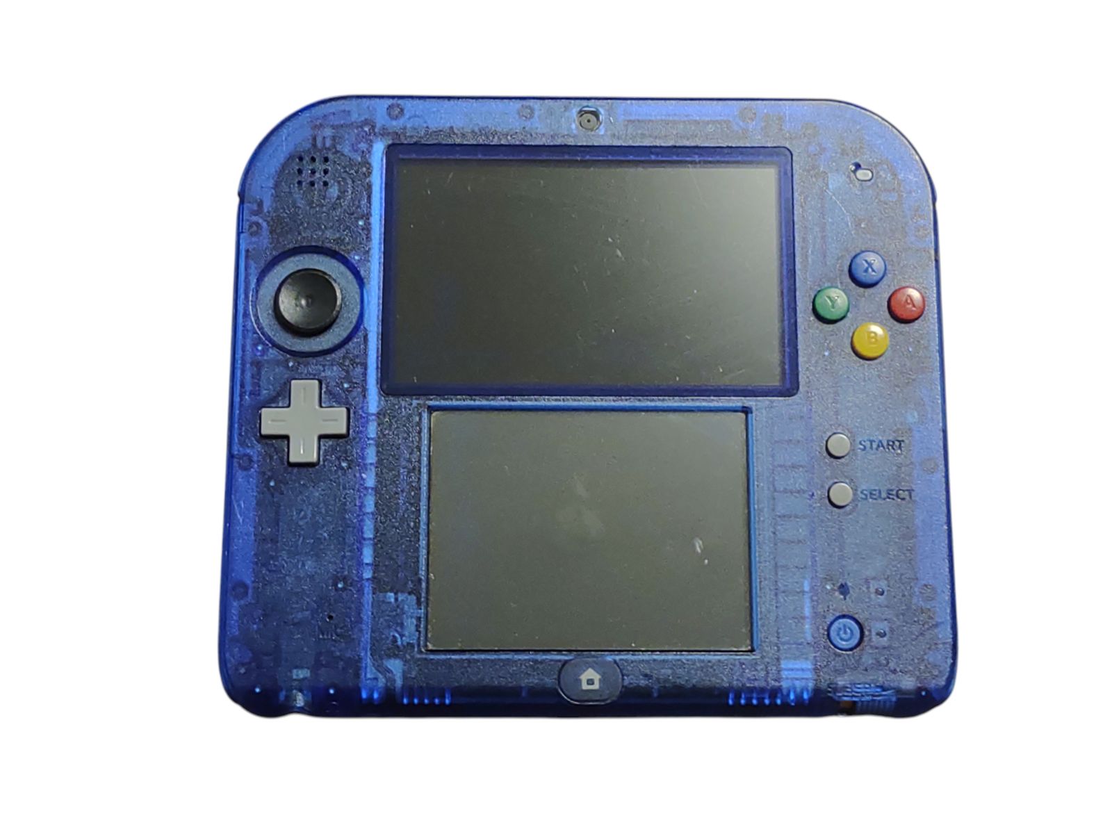 【ジャンク品】ニンテンドー2DS 青　カメックスバージョン　本体
