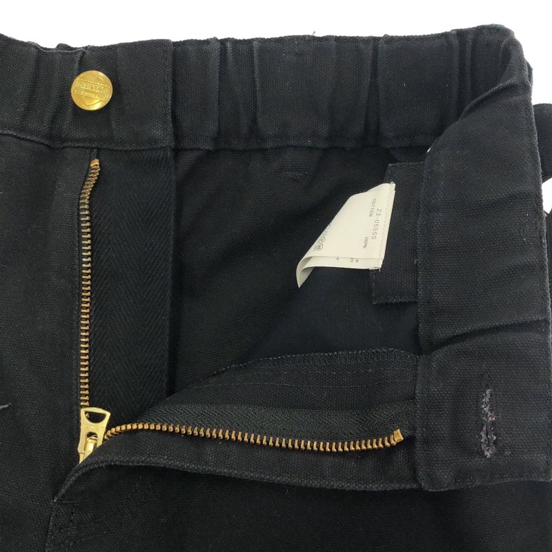 中古】Carhartt x sacai ダックパンツ サイズ0 黒 カーハート[91