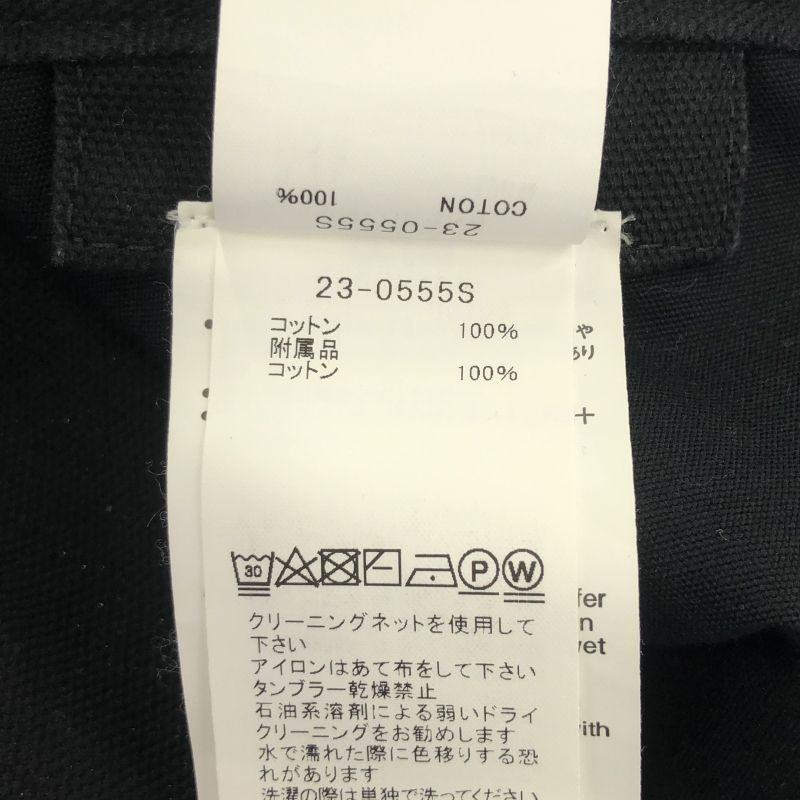 中古】Carhartt x sacai ダックパンツ サイズ0 黒 カーハート[91