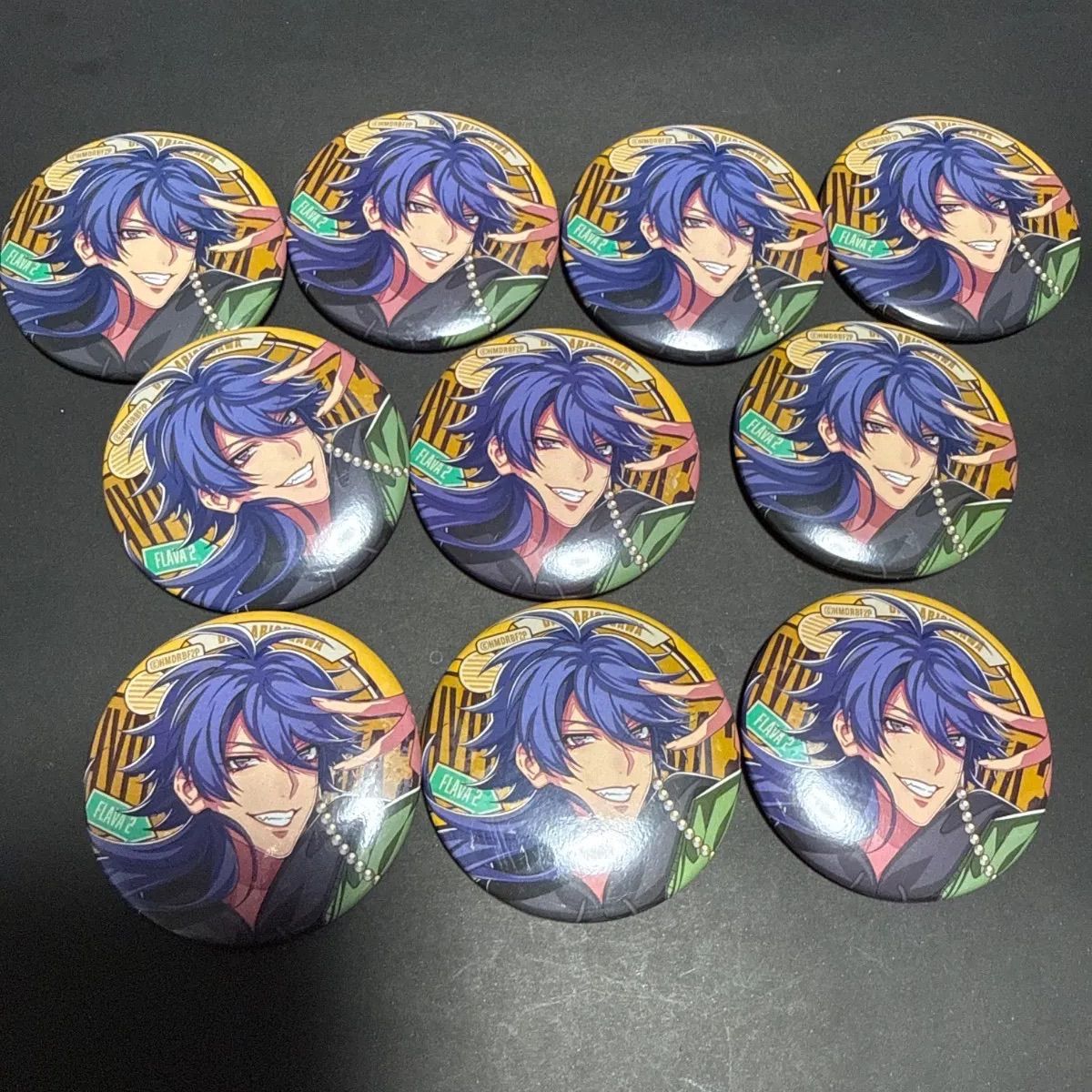 ヒプマイ flava 2 有栖川帝統 缶バッジ 10点まとめ売り