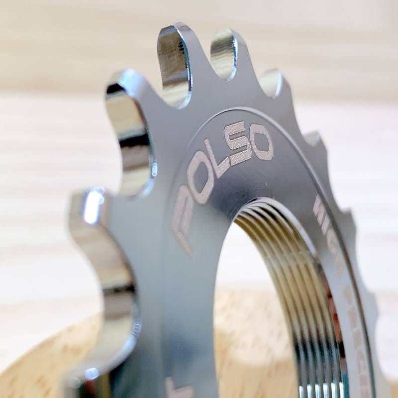 POLSO 固定ギア コグ フリーコグ 13T 17T ステンレス CNC加工 ピスト用