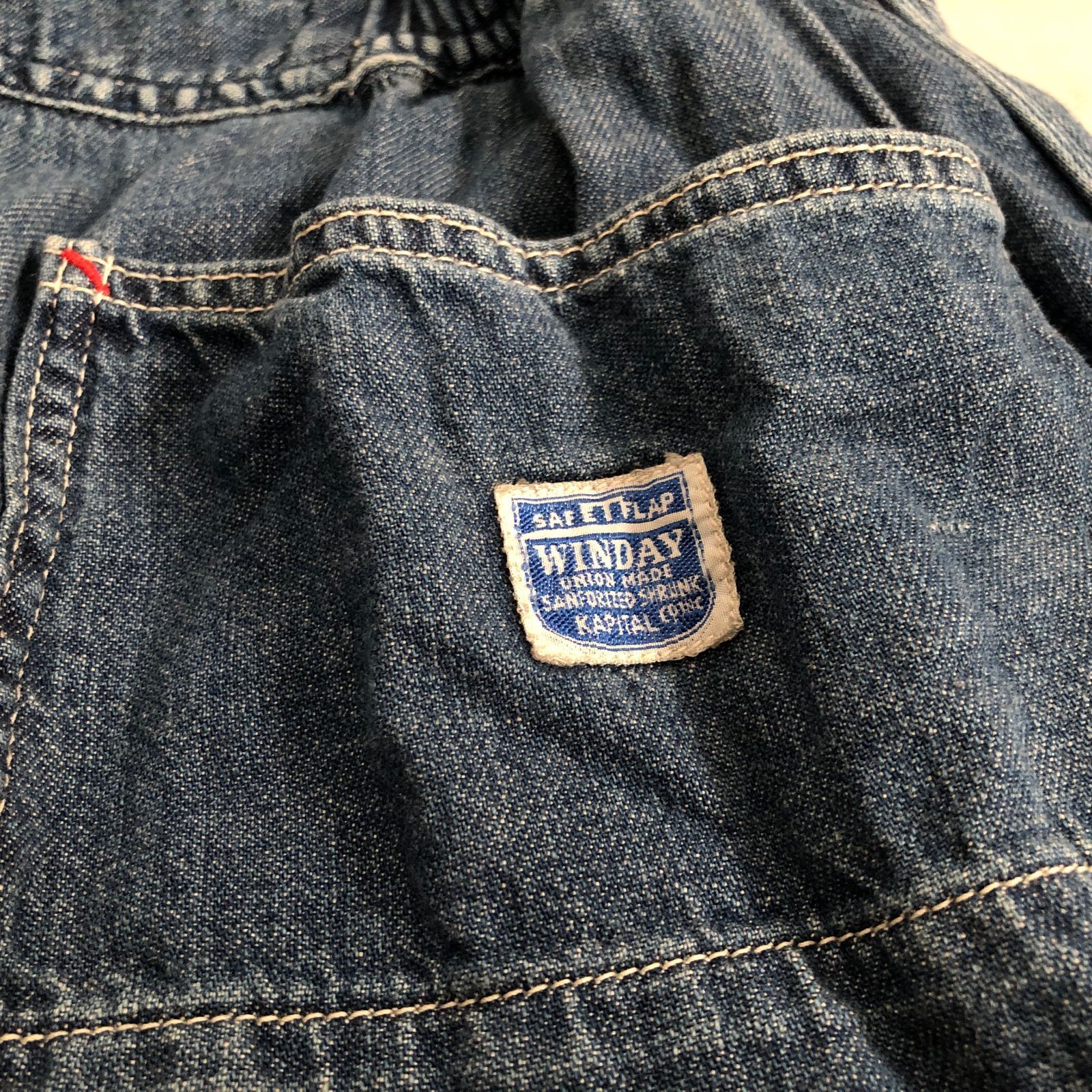 KAPITAL ワーク デニム ワンピース ツナギデザイン キャピタル - メルカリ