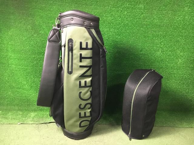  返品OK ゴルフ用品 超 DESCENTE GOLF デサントゴルフ 9型 差込口の口径22 9センチ ジュニア用クラブ ゴルフバッグ キャディバッグ ゴルフ