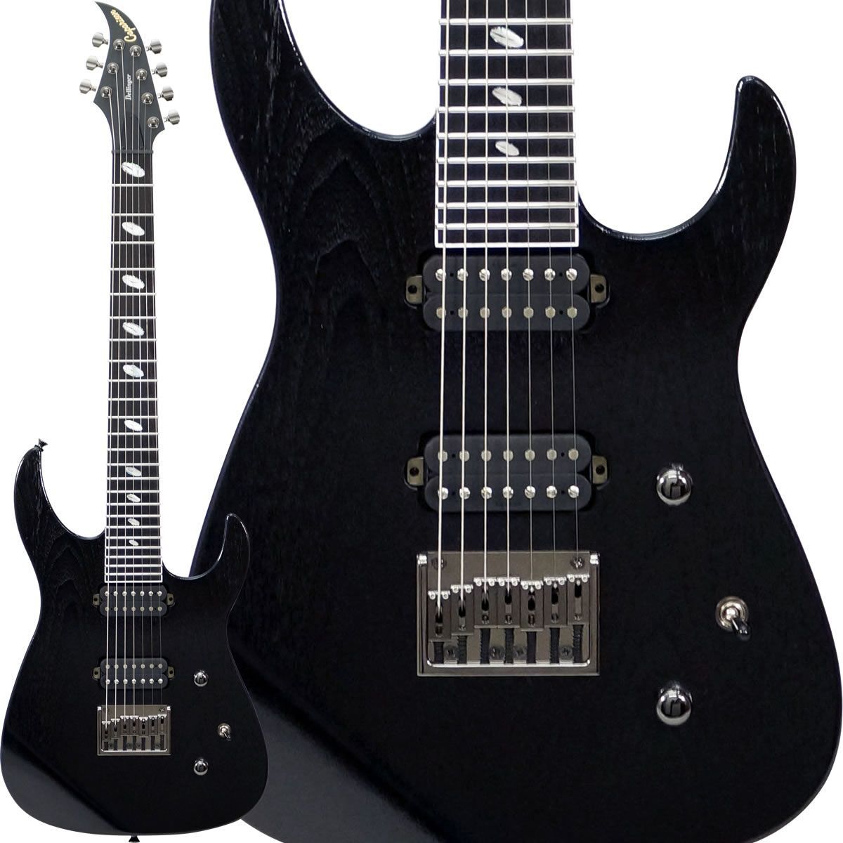 Caparison Dellinger 7-WB-FX EF (Transparent Charcoal Black) [USED