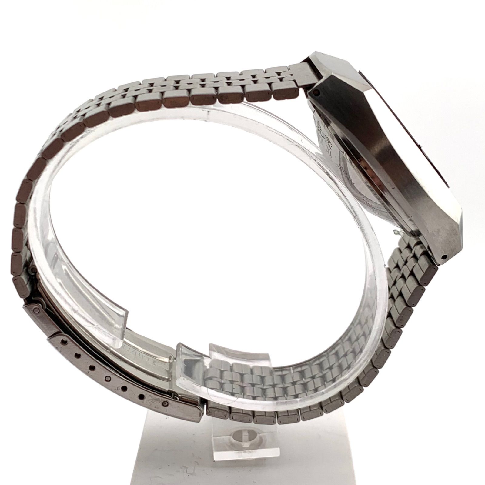 中古】CITIZEN CRYSTRON LC 60-7053 4-095103 TA デジタル腕時計 
