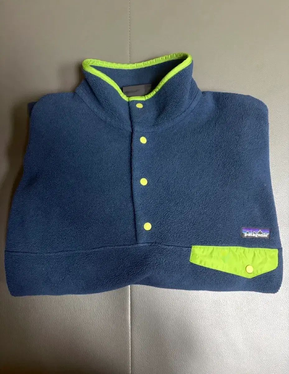 パタゴニア スナップ 90 s ネイビー ライム L