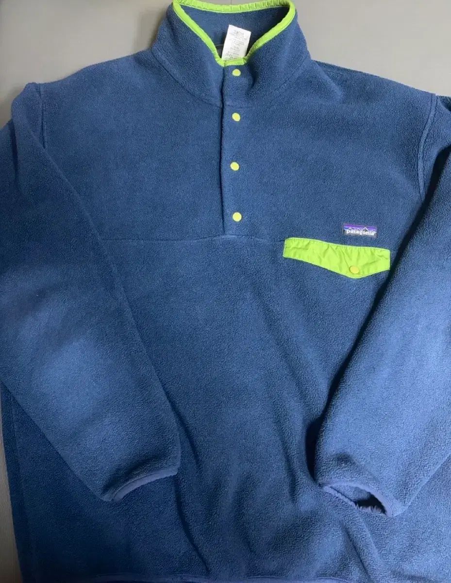 パタゴニア スナップ 90 s ネイビー ライム L