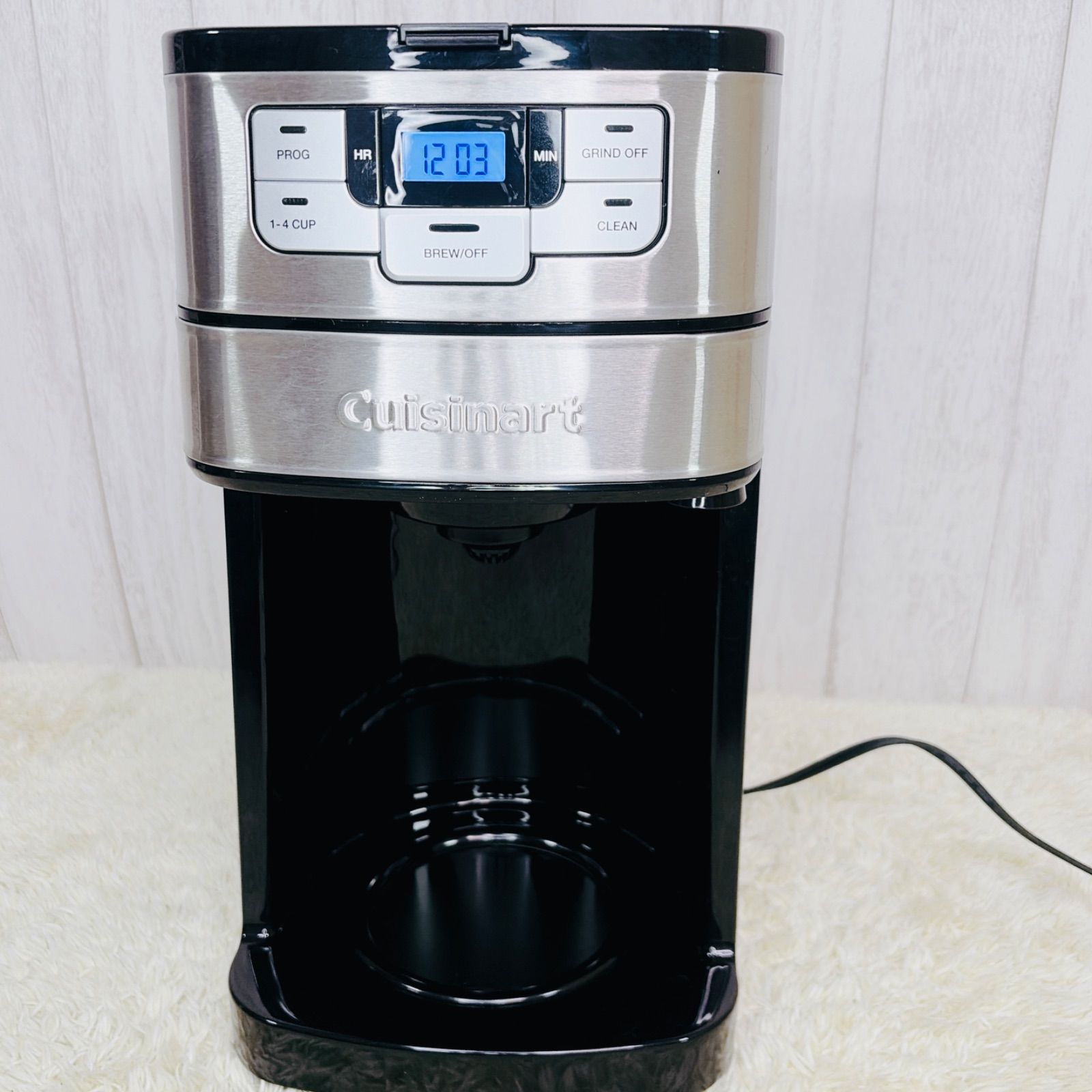 ☆未使用　クイジナート　コーヒーメーカー　DGB-450PCJ　2023年製 良品】cuisinart クイジナート コーヒーメーカー DGB-450PCJ 2023年製