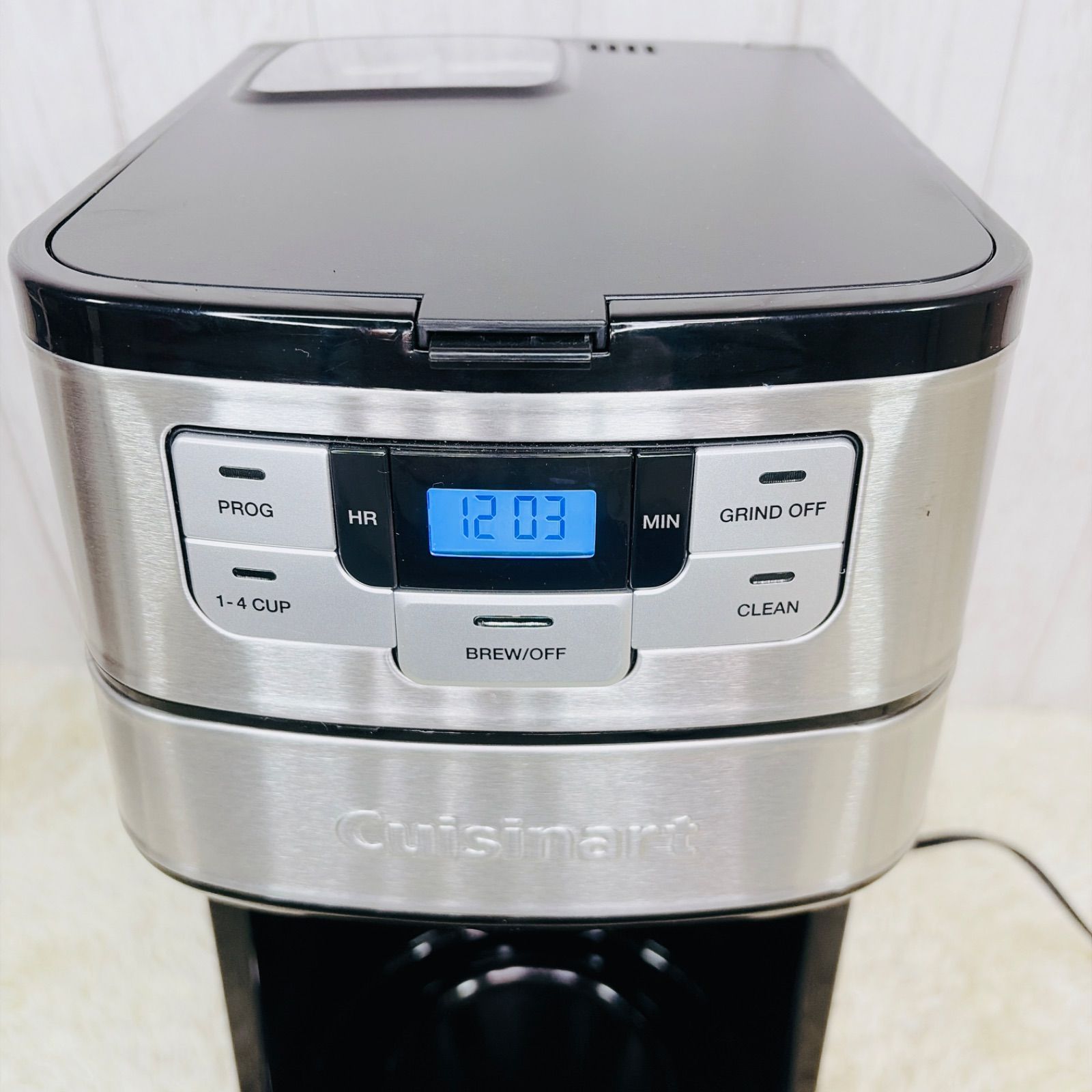 ☆未使用　クイジナート　コーヒーメーカー　DGB-450PCJ　2023年製 良品】cuisinart クイジナート コーヒーメーカー DGB-450PCJ 2023年製