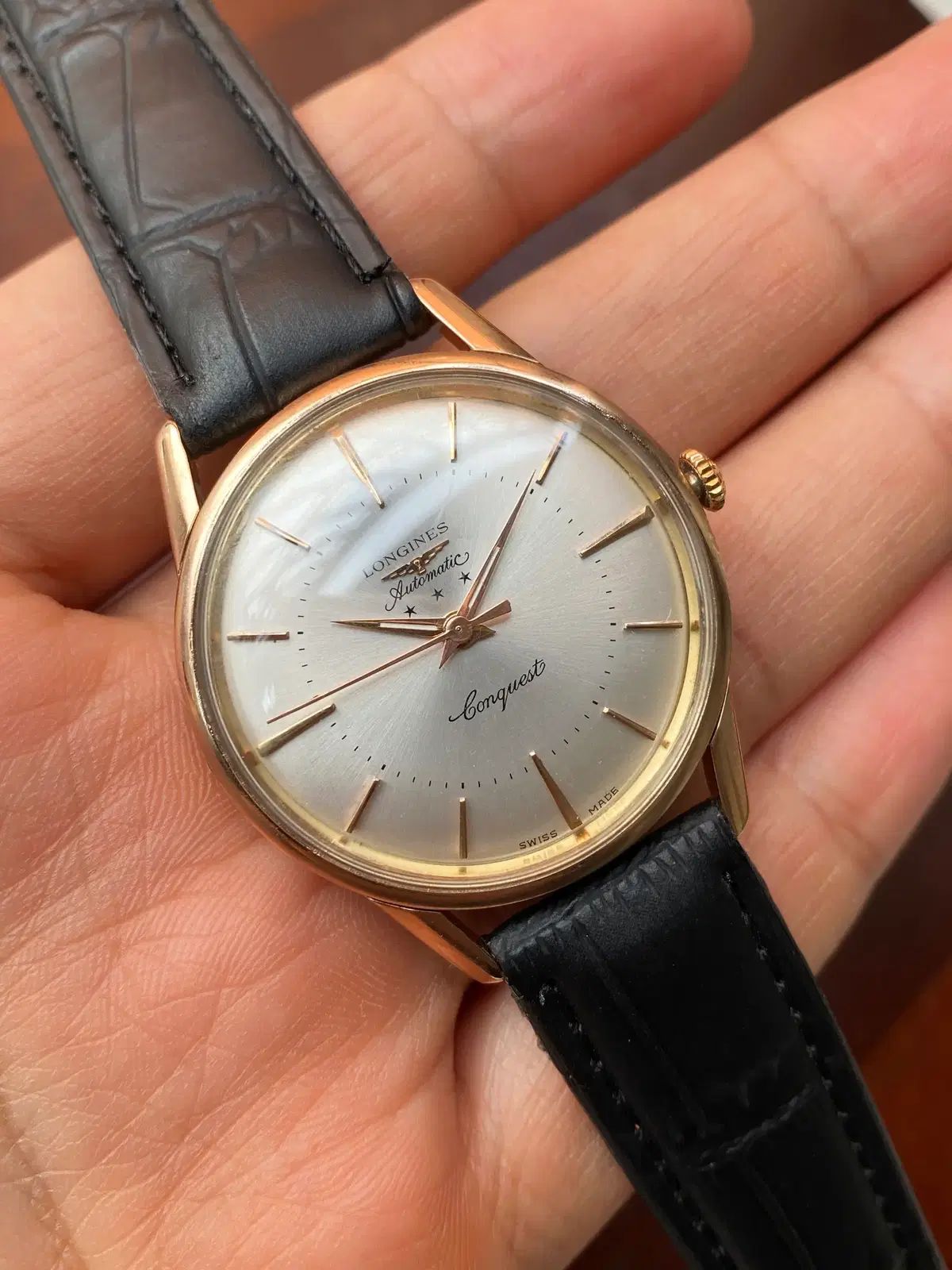 ヴィンテージ LONGINES ロンジン コンクエスト オートマチック 時計