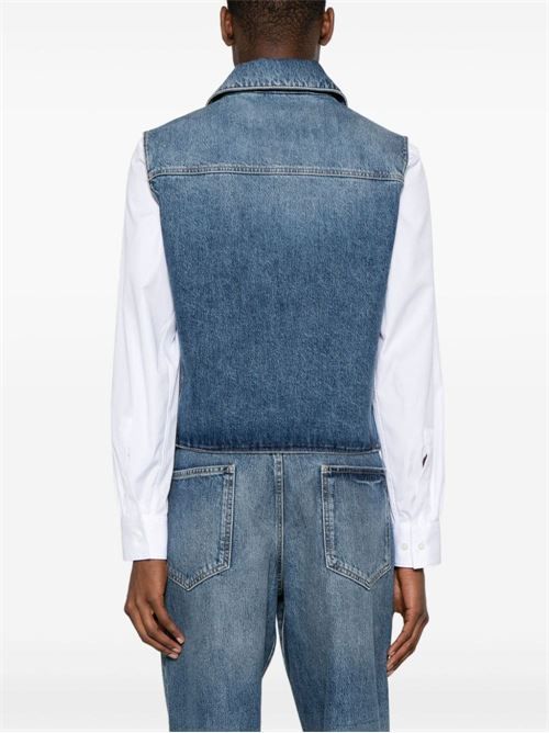 GIVENCHY(ジバンシィ) ベスト・ジレ(メンズ) GIVENCHY デニム コットン ベスト 送料無料 - ブランド通販のBUYMA