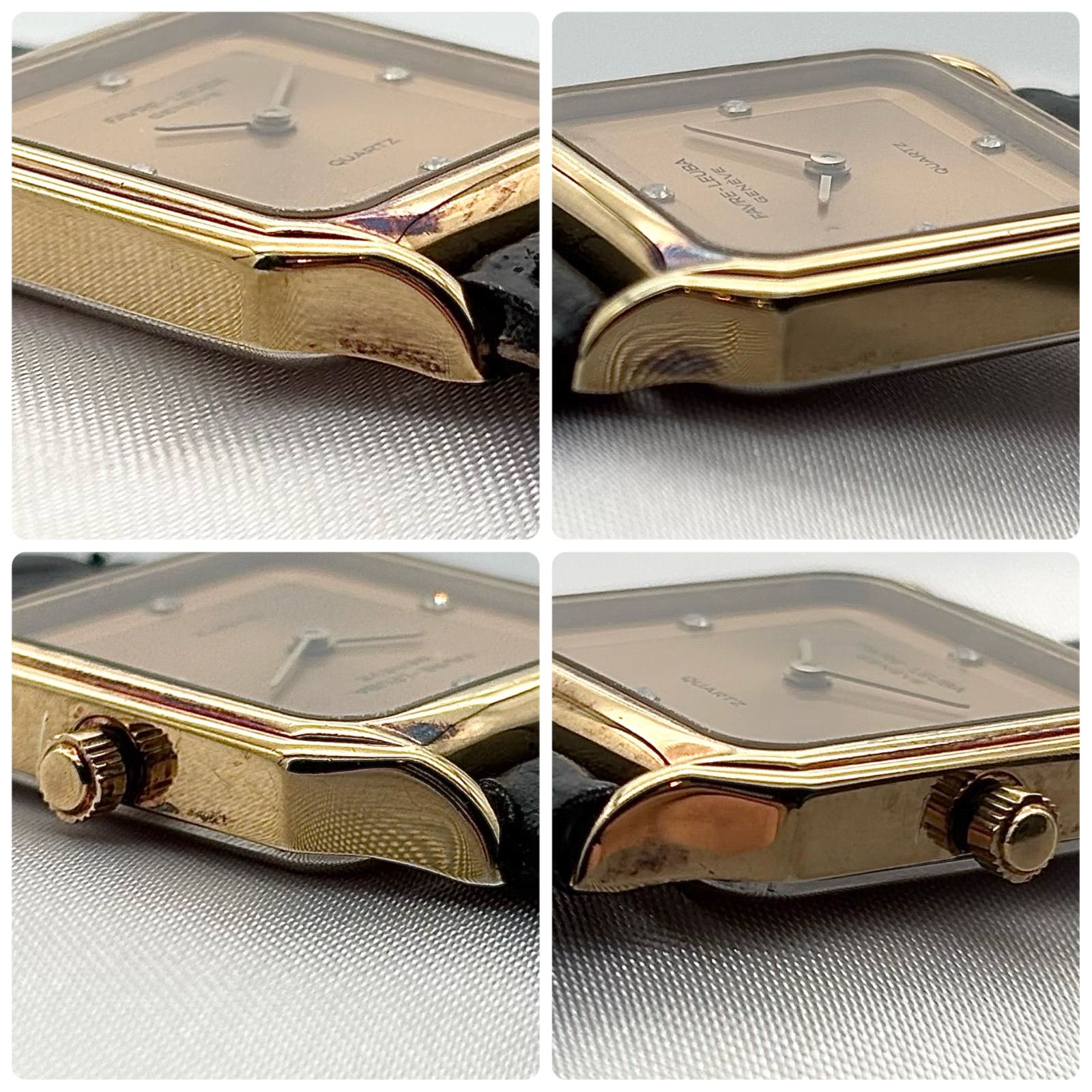 ⭐︎稼動品⭐︎Favre-Leubaファーブル・ルーバ スクエア ゴールド 腕時計 稼働品 Working item ファーブルルーバ FAVRE-LEUBA 腕時計 レディース