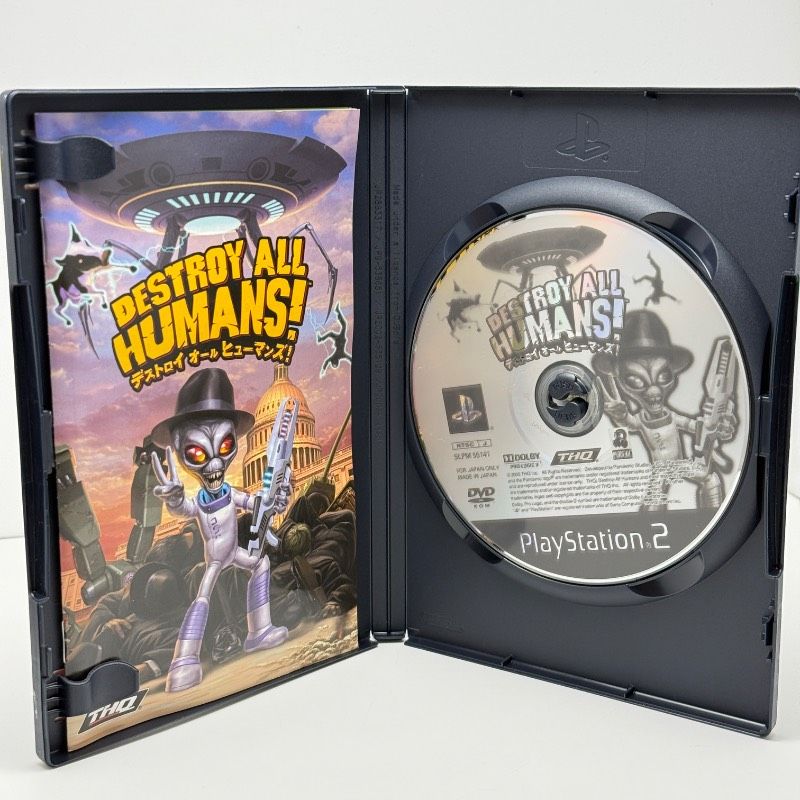 ☆希少 状態良好☆PS2 THQ Collection デストロイ オール ヒューマンズ