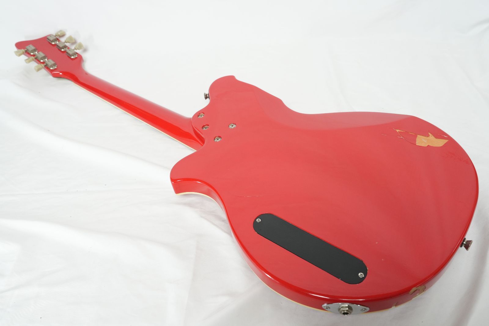 ☆Brian by Bacchus☆BNG-450 RED National Map Guitar ビザール