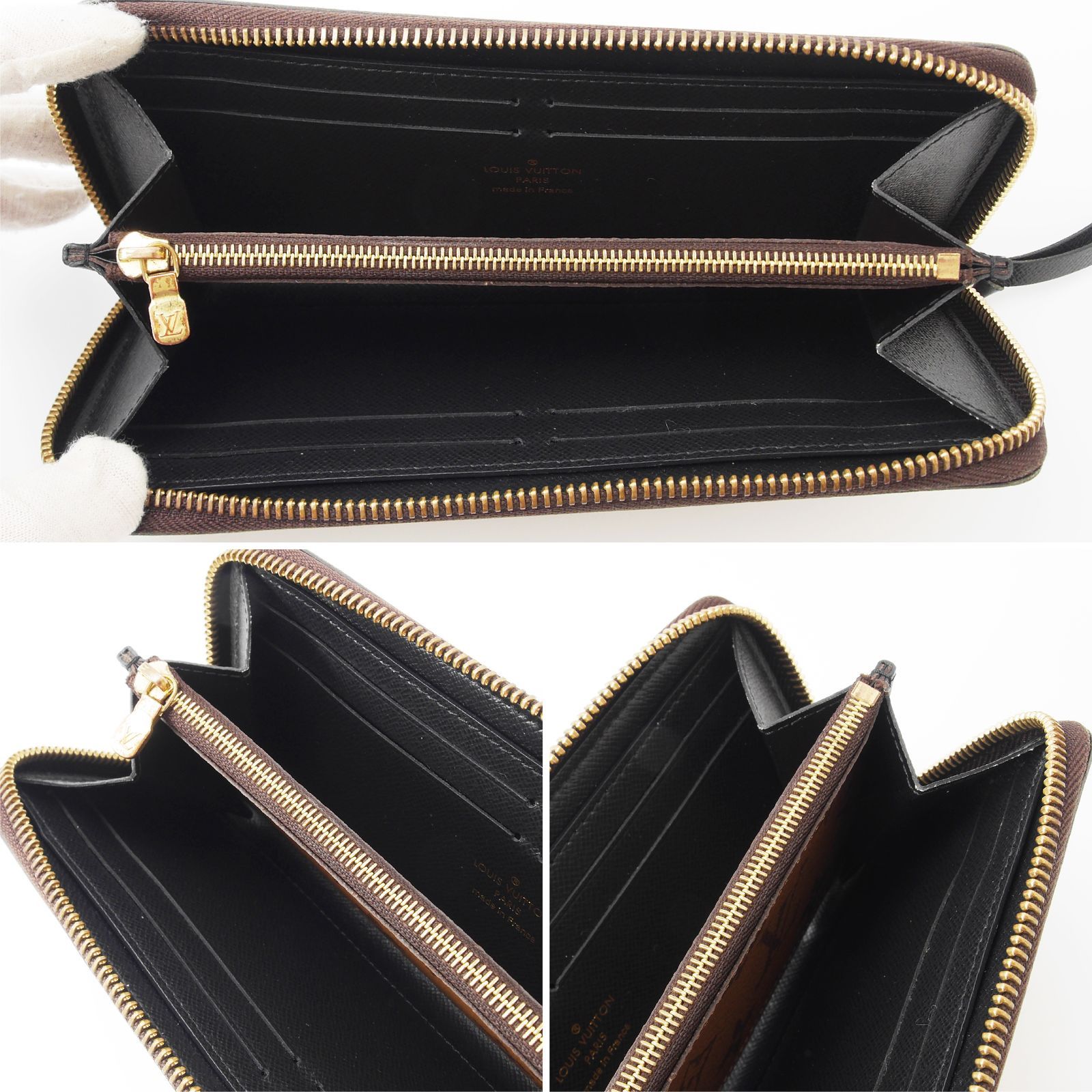 極美✨ルイヴィトン 長財布 ラウンド ポルトフォイユ クレマンス ブラック 極美✨ルイヴィトン 長財布 ラウンド ポルトフォイユ クレマンス ブラック