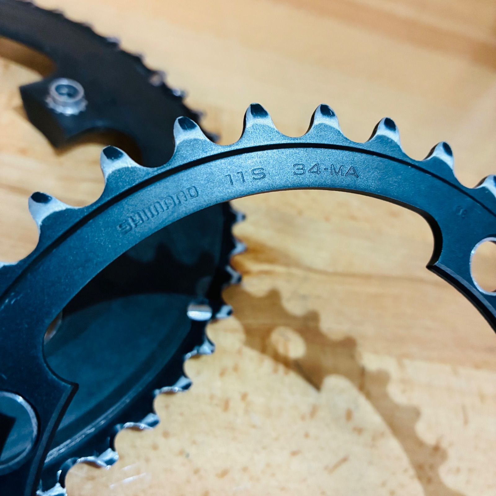 中古品】 シマノ アルテグラ FC-6800 チェーンリング 11s 50-34T