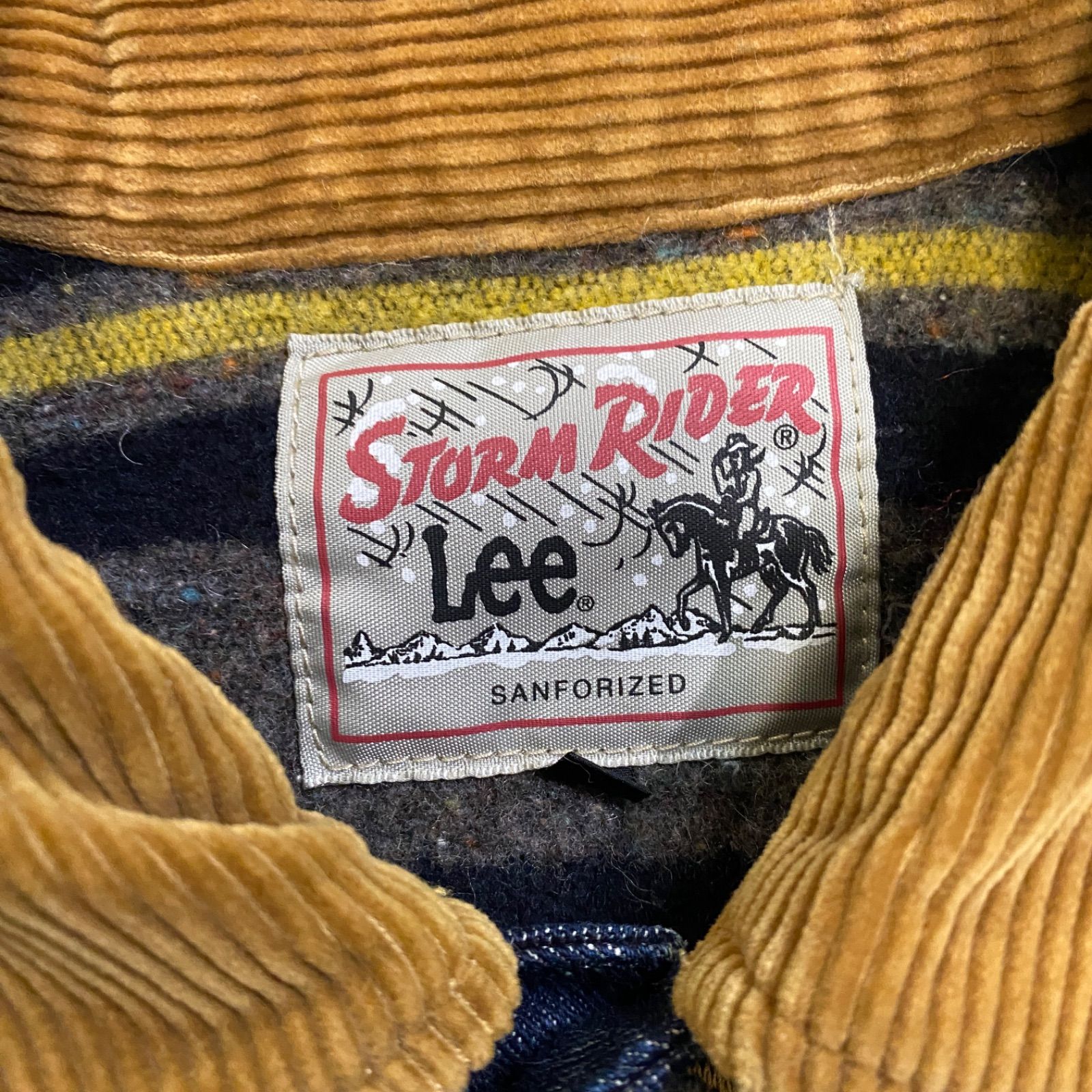LEE ストームライダー サイズM 名作 裏地ブランケット デニム