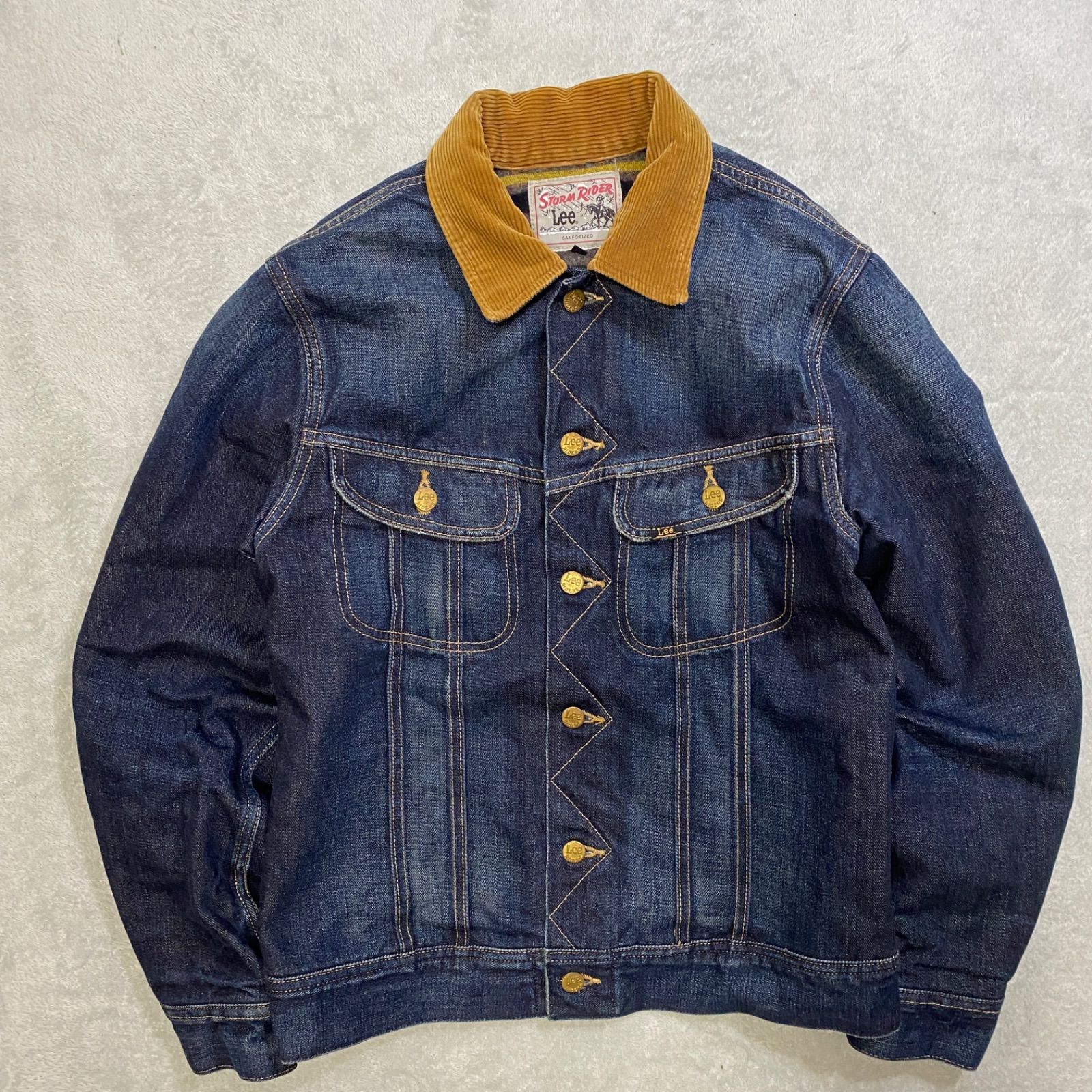LEE ストームライダー サイズM 名作 裏地ブランケット デニム