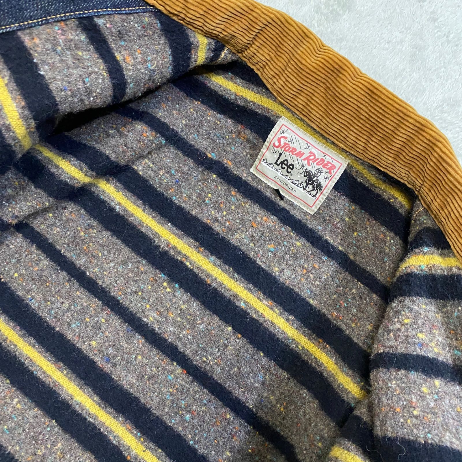 LEE ストームライダー サイズM 名作 裏地ブランケット デニム