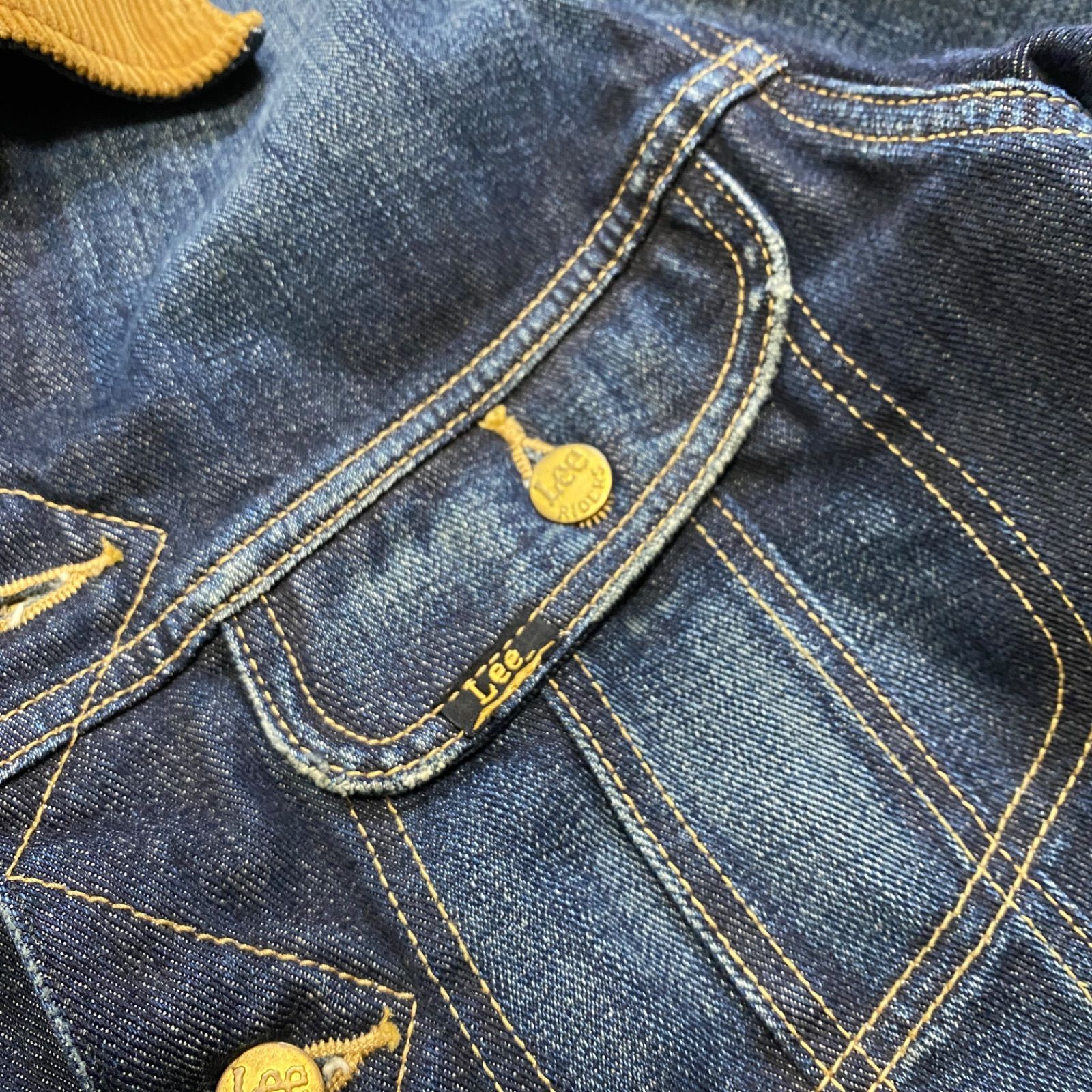 LEE ストームライダー サイズM 名作 裏地ブランケット デニム