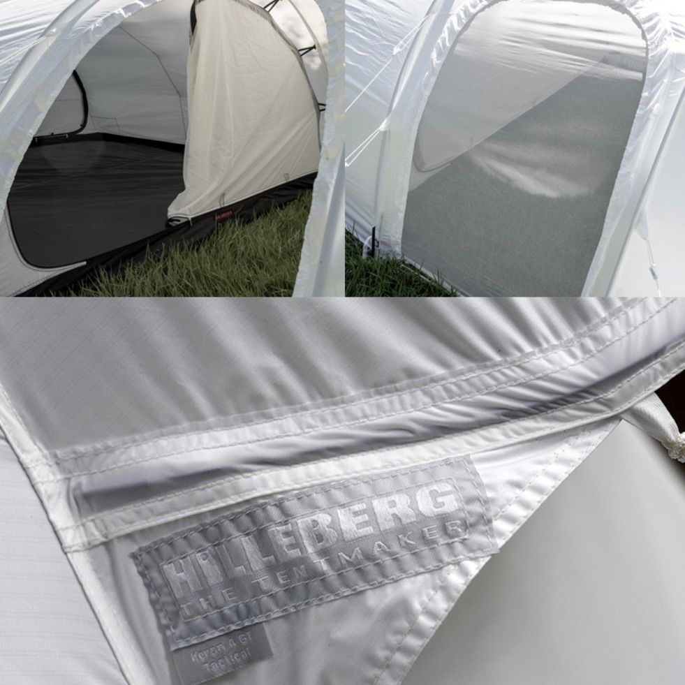  ケロン4 GT タクティカルホワイト HILLEBERG ヒルバーグ MIL キャンプテント テント シェルター