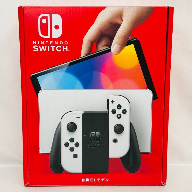 ほぼ使用感なし SWITCH 有機ELモデル 本体 ホワイト HEG 001 JOY CON 任天堂 ニンテンドー ゲーム