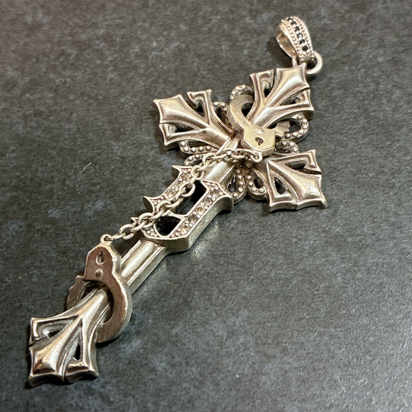 激レア X JAPAN YOSHIKI JEWELRY ヨシキジュエリー クロス 手錠