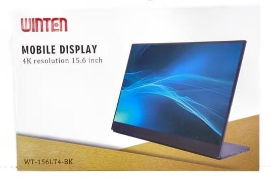 WINTEN モバイルモニター 15.6インチ4K WT-156LT4-BK 送料無料】WINTEN 4Kモバイルディスプレイ WT-156LT4-BK 15.6インチ
