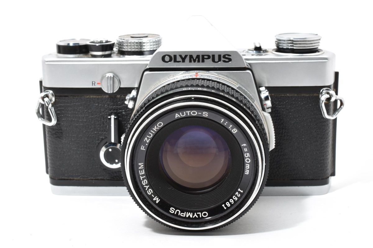 【整備品】OLYMPUS M-1 + M-system 50mm f1.8 ☆希少品 / 実用☆ OLYMPUS M-1 + M-SYSTEM F.ZUIKO AUTO-S 50mm F1.8