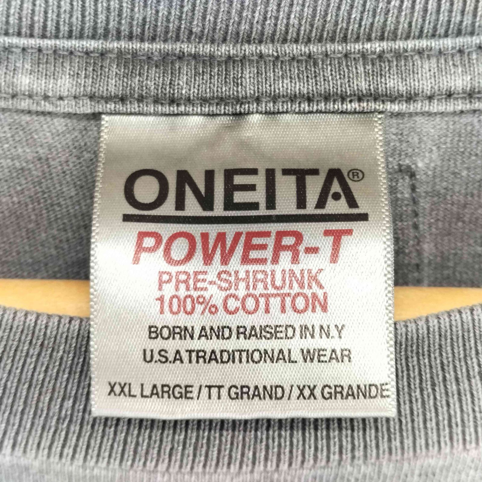 オニータ ONEITA greatLAnd KIII 後染め クルーネックL/S TEE メンズ