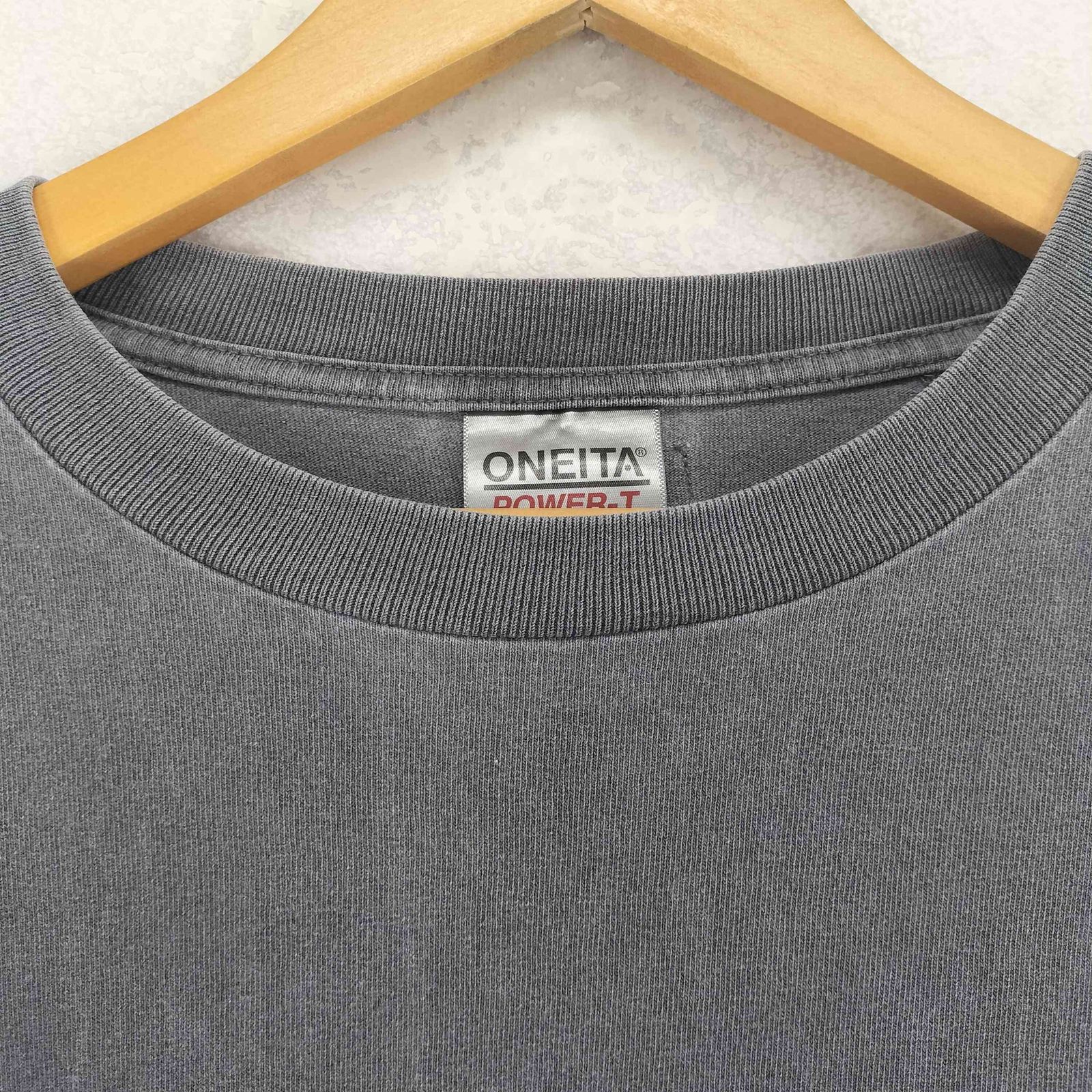 オニータ ONEITA greatLAnd KIII 後染め クルーネックL/S TEE メンズ